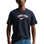 NIKE ENGLAND 2026 WORDMARK TEE - OBSIDIAN