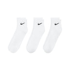 NIKE EVERYDAY CUSHIONED ANKLE 3 PAIRS - WHITE/BLACK