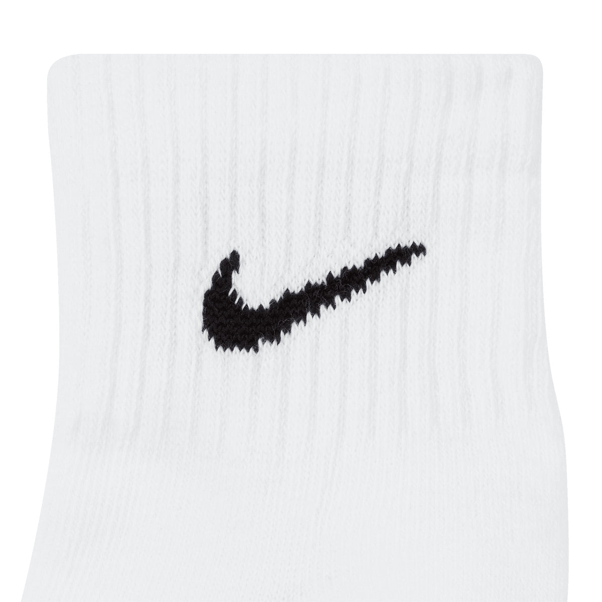 NIKE EVERYDAY CUSHIONED ANKLE 3 PAIRS - WHITE/BLACK