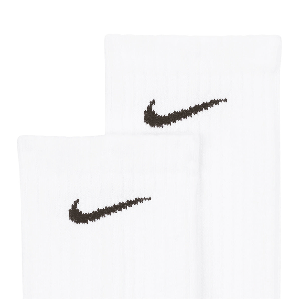 NIKE EVERYDAY CUSHIONED CREW 3 PAIRS - WHITE/BLACK