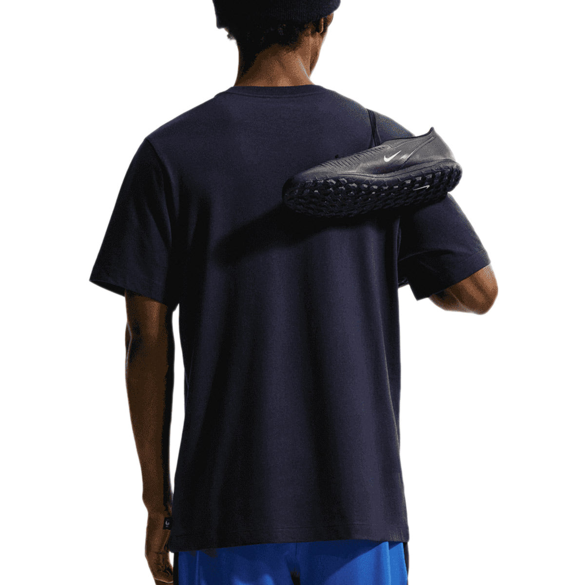 NIKE FRANCE 2026 WORDMARK TEE - BLACKENED BLUE