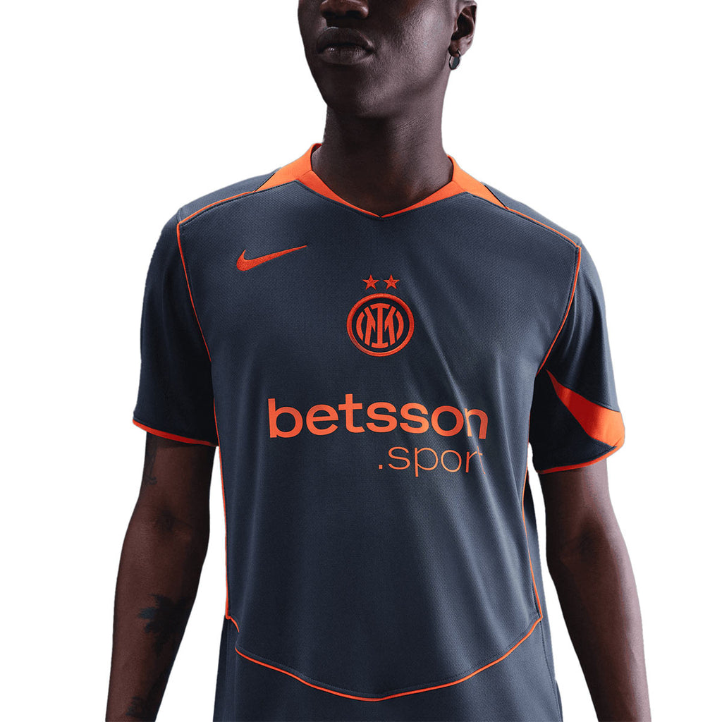 NIKE INTER MILAN 2025/2026 THIRD REPLICA JERSEY - THUNDER BLUE/SAFETY ORANGE/SAFETY ORANGE