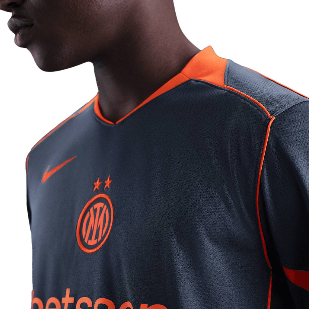 NIKE INTER MILAN 2025/2026 THIRD REPLICA JERSEY - THUNDER BLUE/SAFETY ORANGE/SAFETY ORANGE