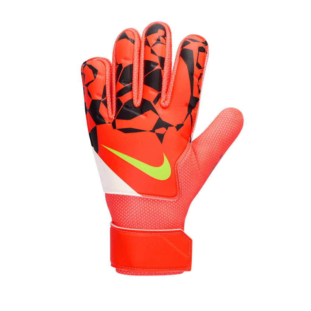 NIKE JR GOALKEEPER MATCH GLOVES - HYPER CRIMSON/BLACK/VOLT