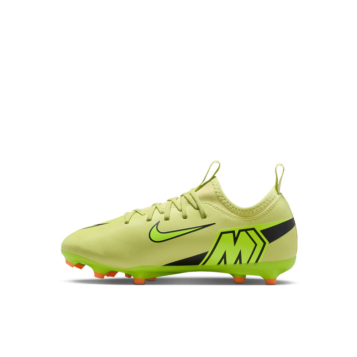 NIKE JR MERCURIAL VAPOR 16 ACADEMY FG/MG - LIMELIGHT/VOLT/HYPER CRIMSON