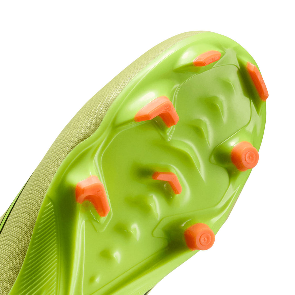 NIKE JR MERCURIAL VAPOR 16 ACADEMY FG/MG - LIMELIGHT/VOLT/HYPER CRIMSON