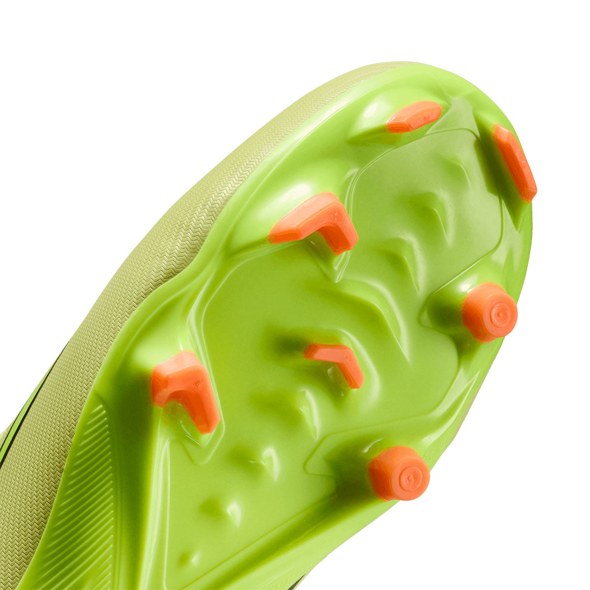 NIKE JR MERCURIAL VAPOR 16 ACADEMY FG/MG - LIMELIGHT/VOLT/HYPER CRIMSON