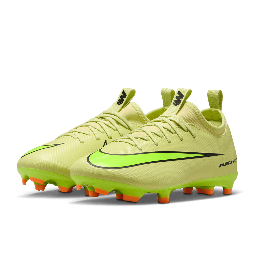 NIKE JR MERCURIAL VAPOR 16 ACADEMY FG/MG - LIMELIGHT/VOLT/HYPER CRIMSON