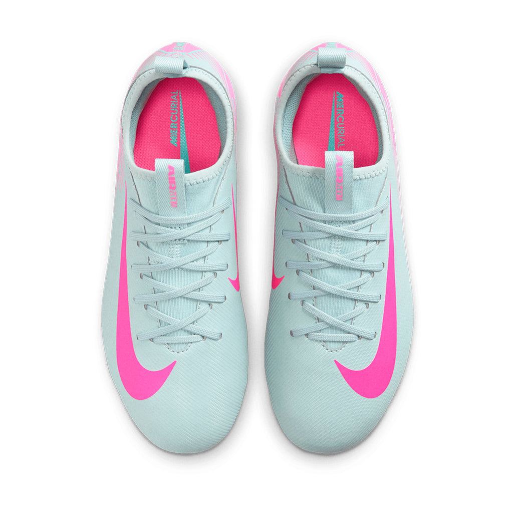 NIKE JR MERCURIAL VAPOR 16 ACADEMY FG/MG - OCEAN CUBE/PINK BLAST