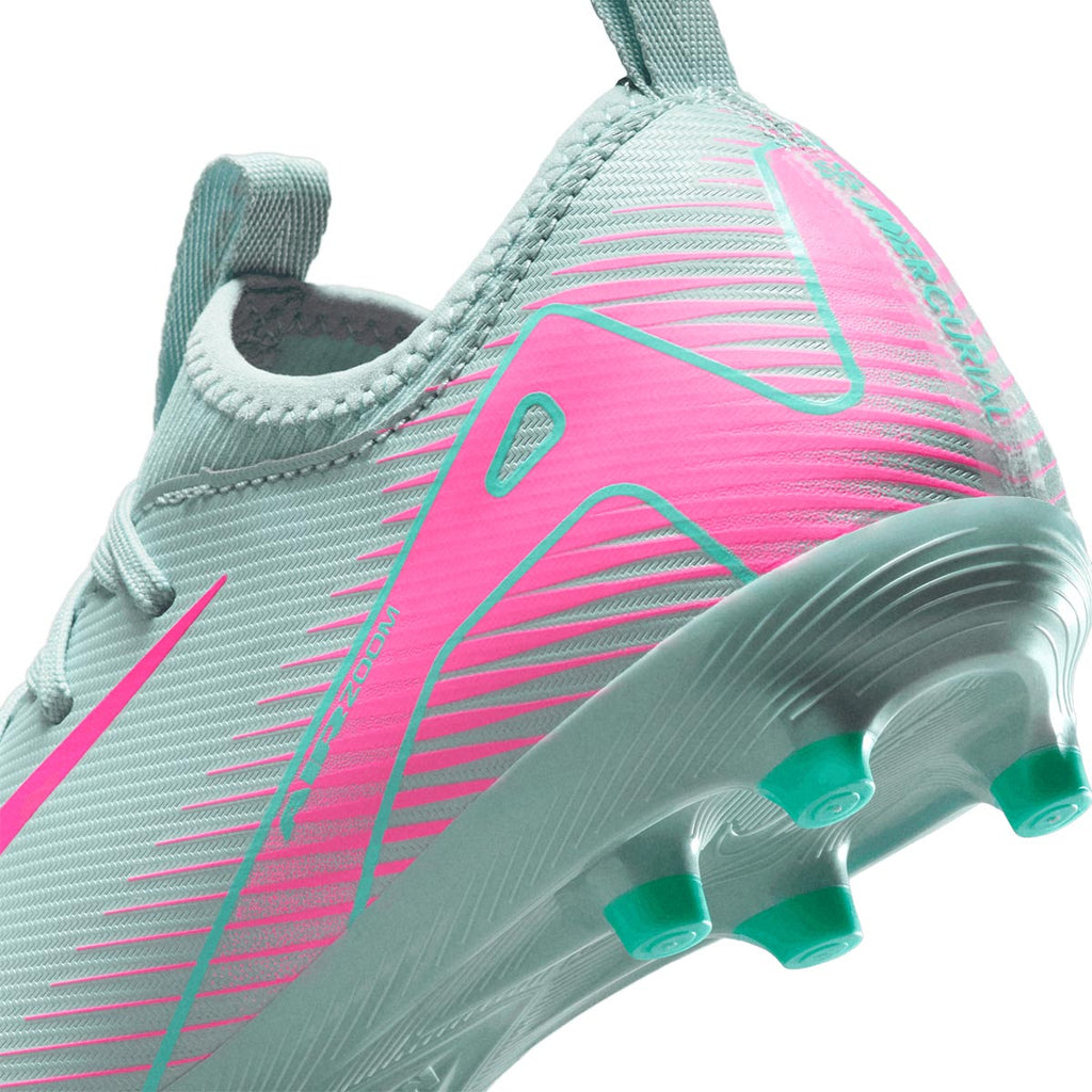 NIKE JR MERCURIAL VAPOR 16 ACADEMY FG/MG - OCEAN CUBE/PINK BLAST