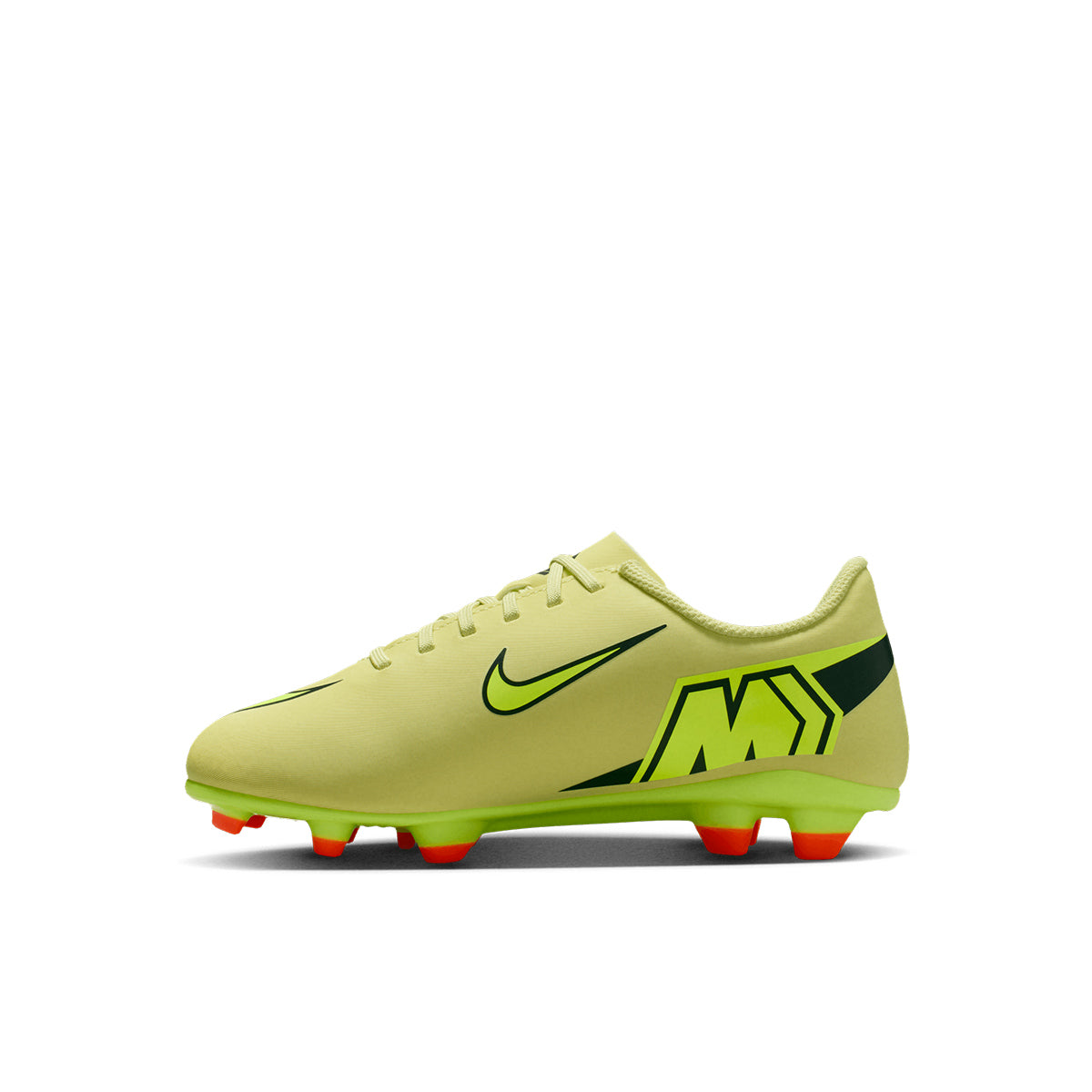 NIKE JR MERCURIAL VAPOR 16 CLUB FG/MG - LIMELIGHT/VOLT/HYPER CRIMSON