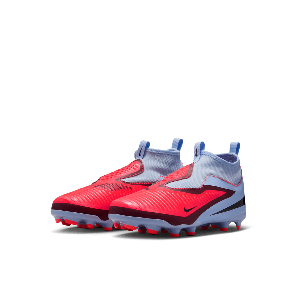 NIKE JR PHANTOM 6 HIGH ACADEMY FG/MG - ROYAL TINT/BRIGHT CRIMSON/BLACK