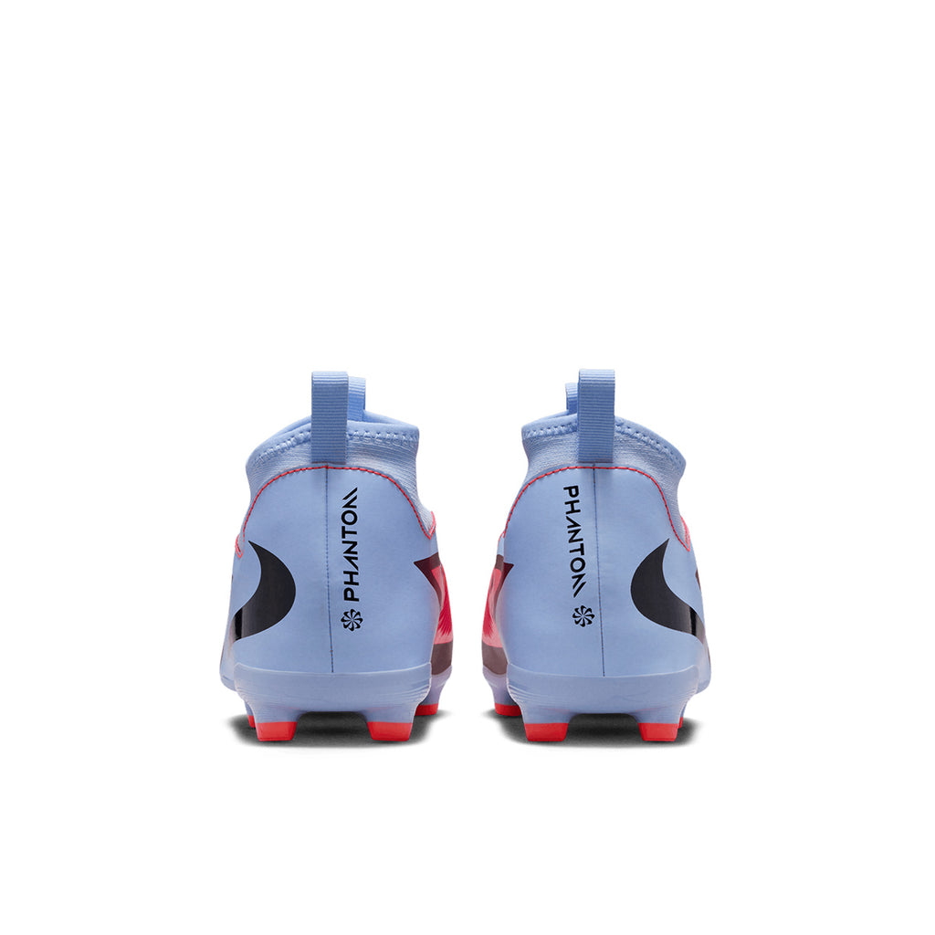 NIKE JR PHANTOM 6 HIGH ACADEMY FG/MG - ROYAL TINT/BRIGHT CRIMSON/BLACK