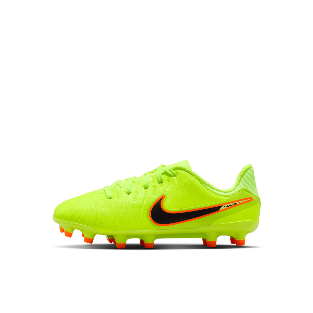 NIKE JR TIEMPO LEGEND 10 ACADEMY FG/MG - VOLT/BLACK