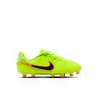 NIKE JR TIEMPO LEGEND 10 ACADEMY FG/MG - VOLT/BLACK