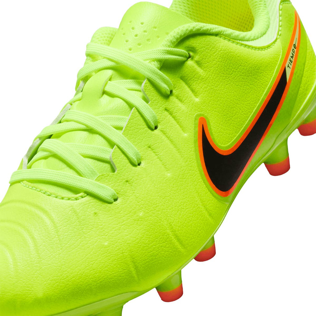 NIKE JR TIEMPO LEGEND 10 ACADEMY FG/MG - VOLT/BLACK