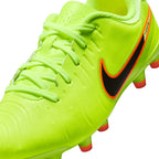 NIKE JR TIEMPO LEGEND 10 ACADEMY FG/MG - VOLT/BLACK
