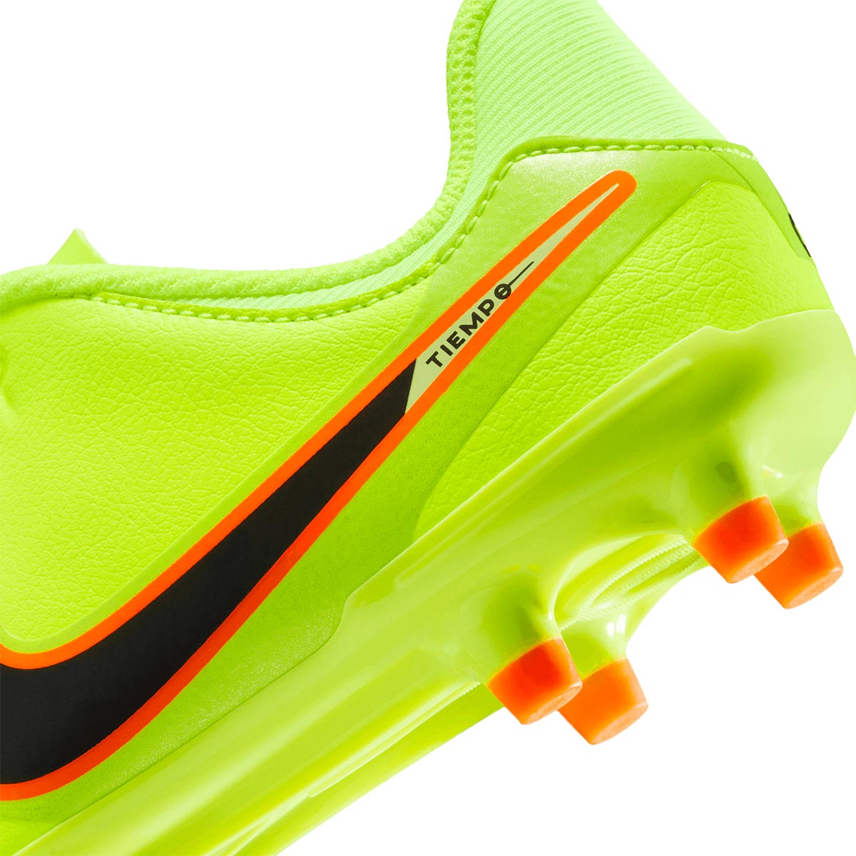 NIKE JR TIEMPO LEGEND 10 ACADEMY FG/MG - VOLT/BLACK