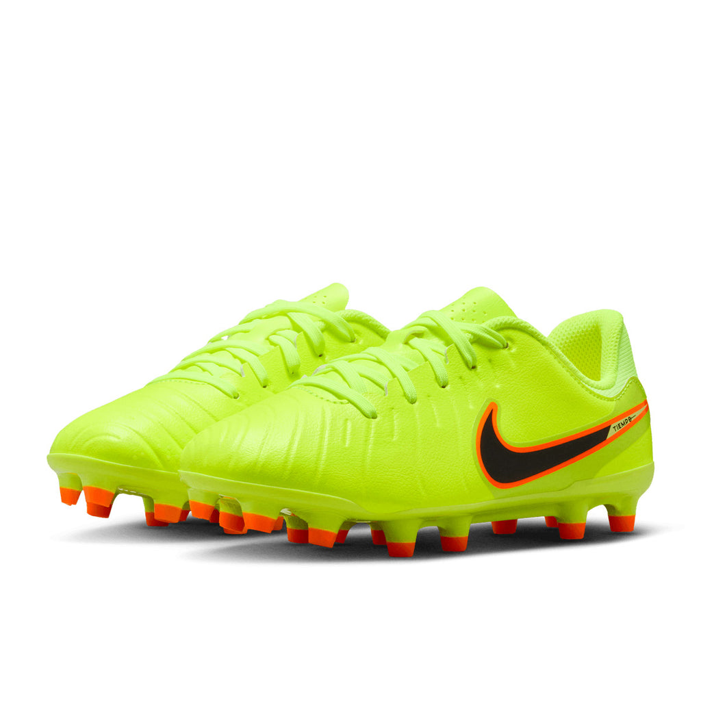 NIKE JR TIEMPO LEGEND 10 ACADEMY FG/MG - VOLT/BLACK