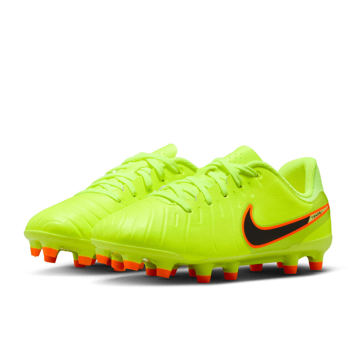 NIKE JR TIEMPO LEGEND 10 ACADEMY FG/MG - VOLT/BLACK