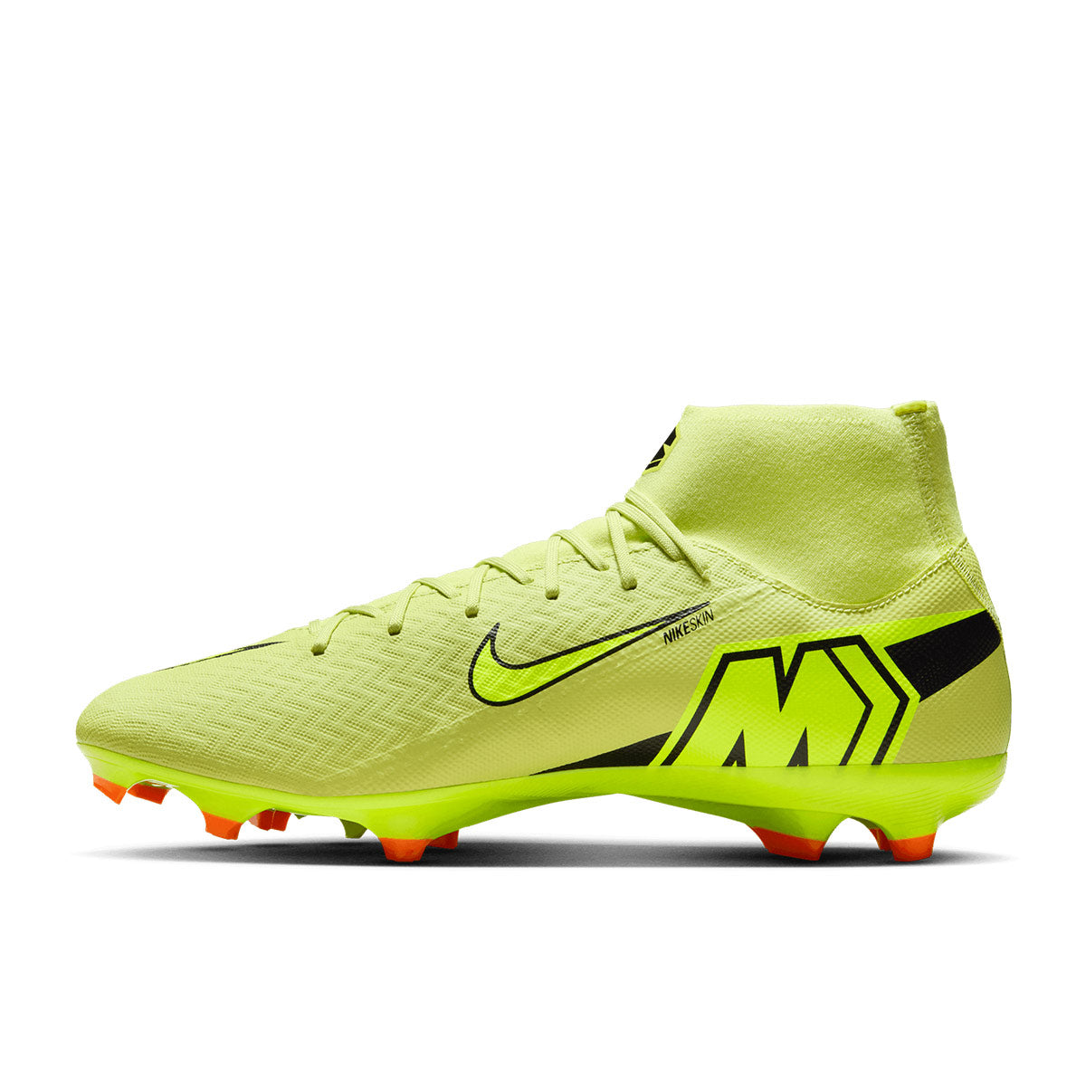 NIKE MERCURIAL SUPERFLY 10 ACADEMY FG/MG - LIMELIGHT/VOLT/HYPER CRIMSON