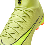 NIKE MERCURIAL SUPERFLY 10 ACADEMY FG/MG - LIMELIGHT/VOLT/HYPER CRIMSON