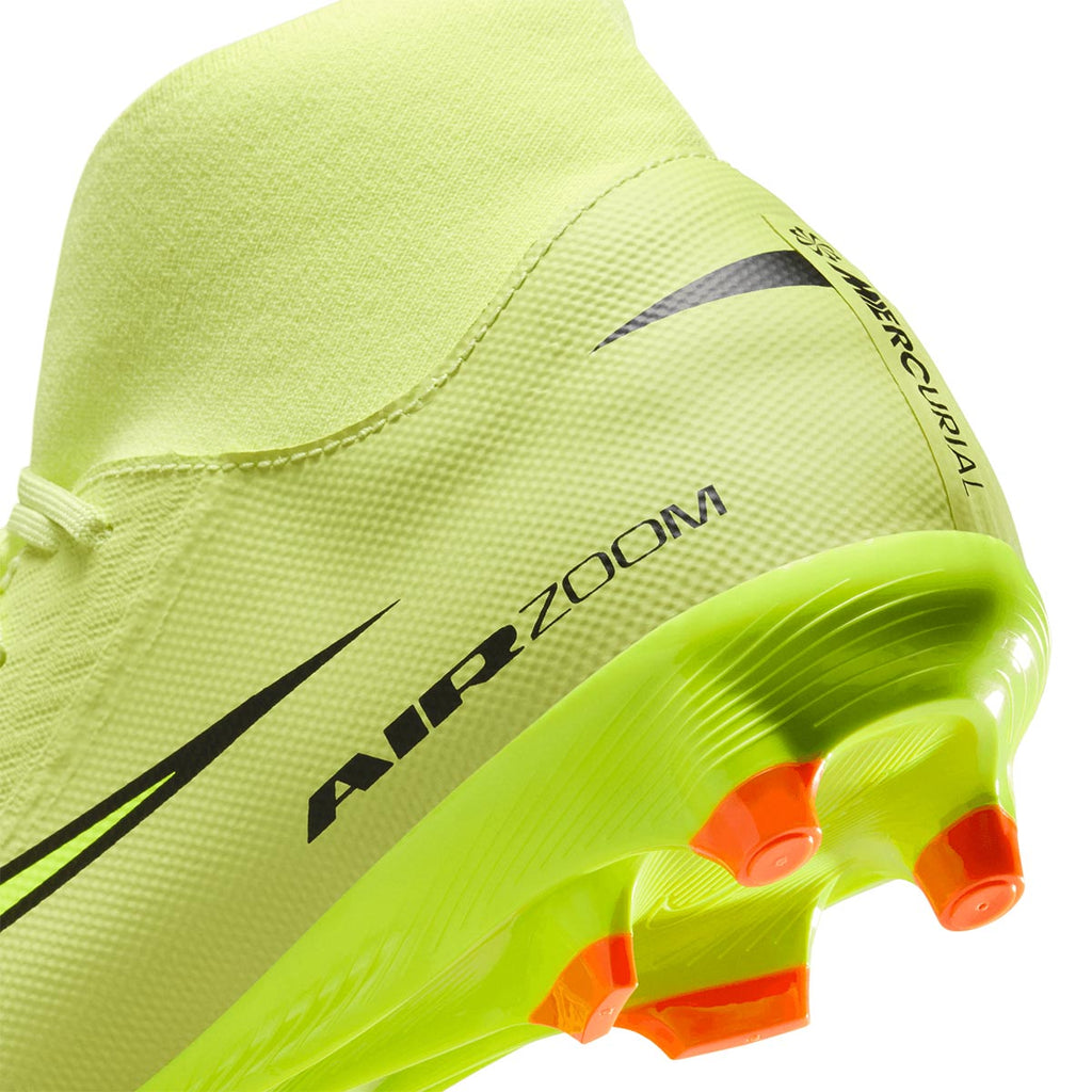 NIKE MERCURIAL SUPERFLY 10 ACADEMY FG/MG - LIMELIGHT/VOLT/HYPER CRIMSON