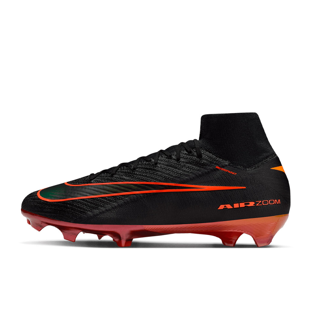NIKE MERCURIAL SUPERFLY 10 ELITE LV8 FG - BLACK/HYPER CRIMSON