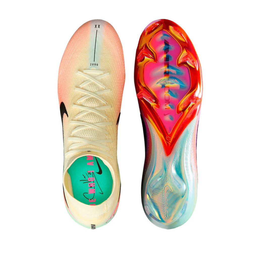 NIKE MERCURIAL SUPERFLY 10 ELITE SAM KERR FG - PALE IVORY/BLACK