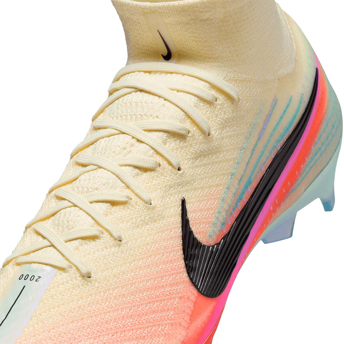 NIKE MERCURIAL SUPERFLY 10 ELITE SAM KERR FG - PALE IVORY/BLACK