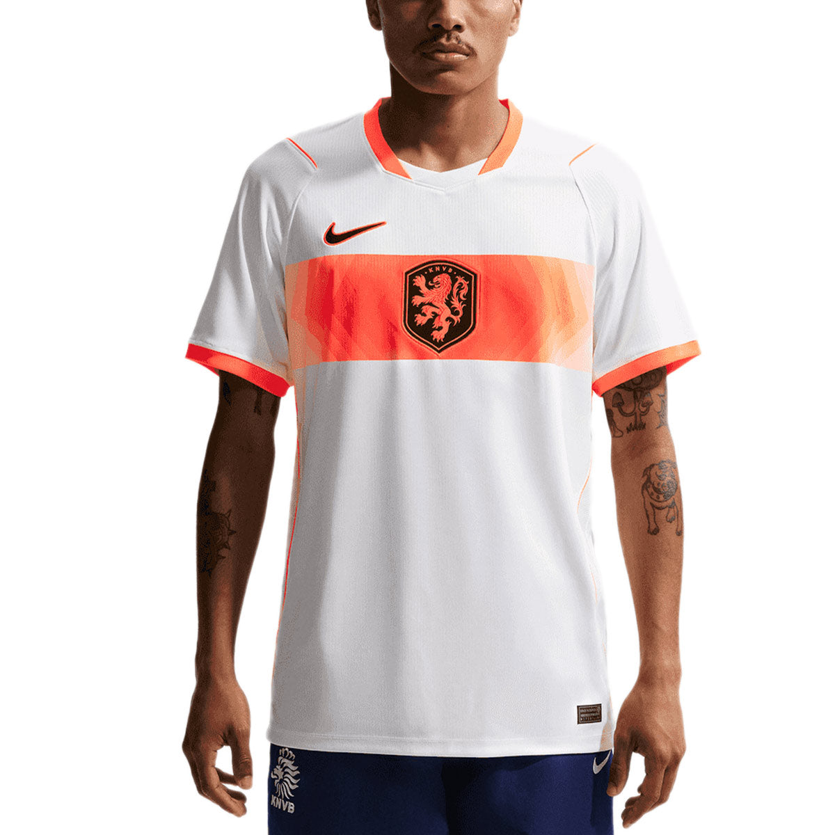 NIKE NETHERLANDS 2026 AWAY REPLICA JERSEY - WHITE/HYPER CRIMSON/BLACK
