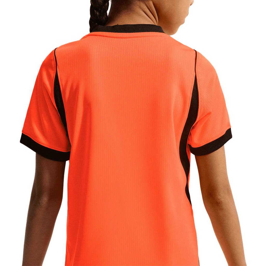 NIKE NETHERLAND 2026 HOME KIDS JERSEY - HYPER CRIMSON/BLACK