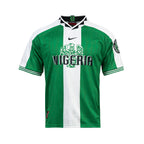NIKE NIGERIA 1996 RE ISSUE JERSEY - COURT GREEN/WHITE/BLACK