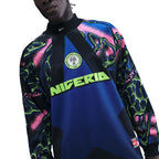 NIKE NIGERIA GOALKEEPER LONG SLEEVE SHIRT - BLACK/HYPER PINK/WHITE