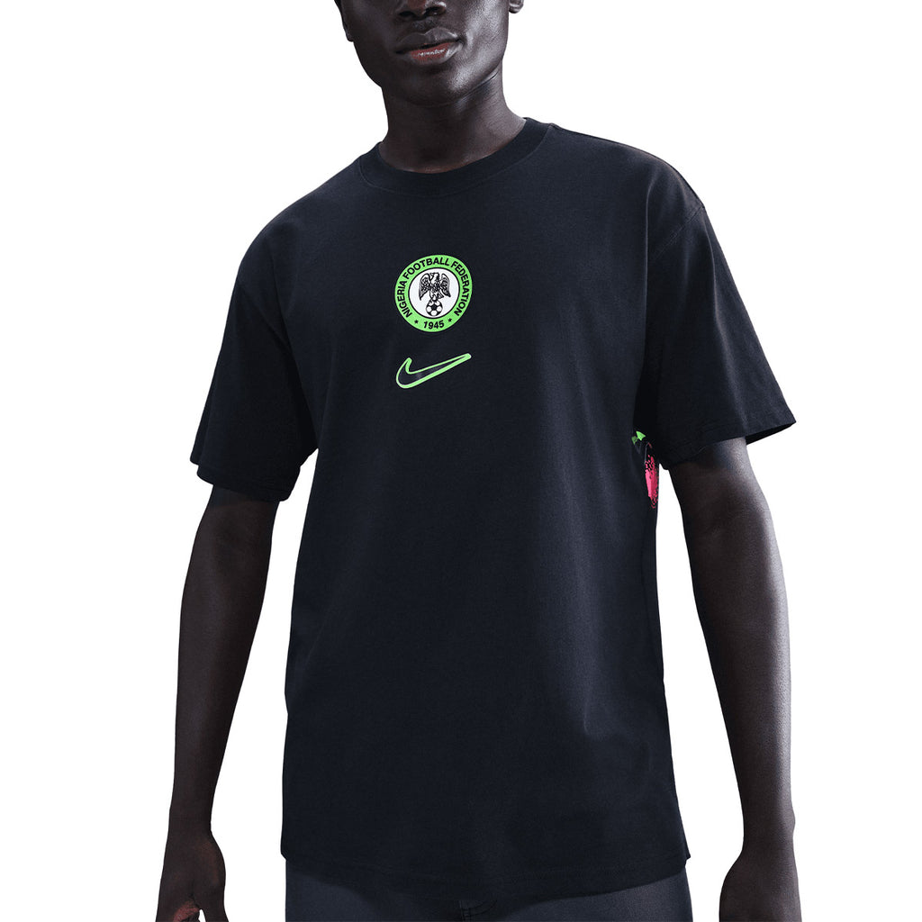 NIKE NIGERIA PREMIUM GOALKEEPER TEE - BLACK