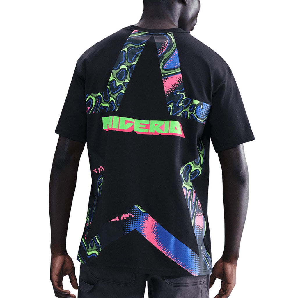 NIKE NIGERIA PREMIUM GOALKEEPER TEE - BLACK