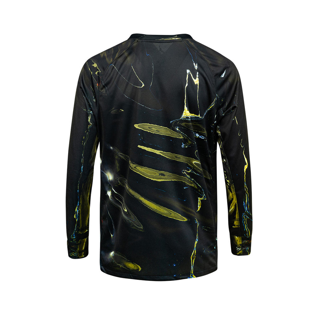 NIKE PARIS SAINT GERMAIN 2025/2026 FIFTH NIGHT EDITION REPLICA LONG SLEEVE JERSEY - BLACK/WHITE/BLACK