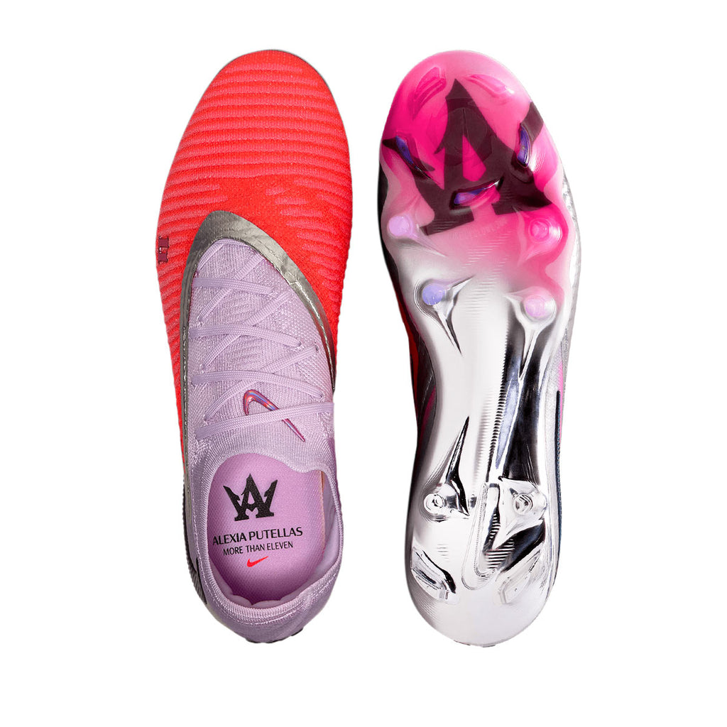 NIKE PHANTOM 6 LOW ELITE ALEXIA PUTELLAS FG - BRIGHT CRIMSON/BLACK