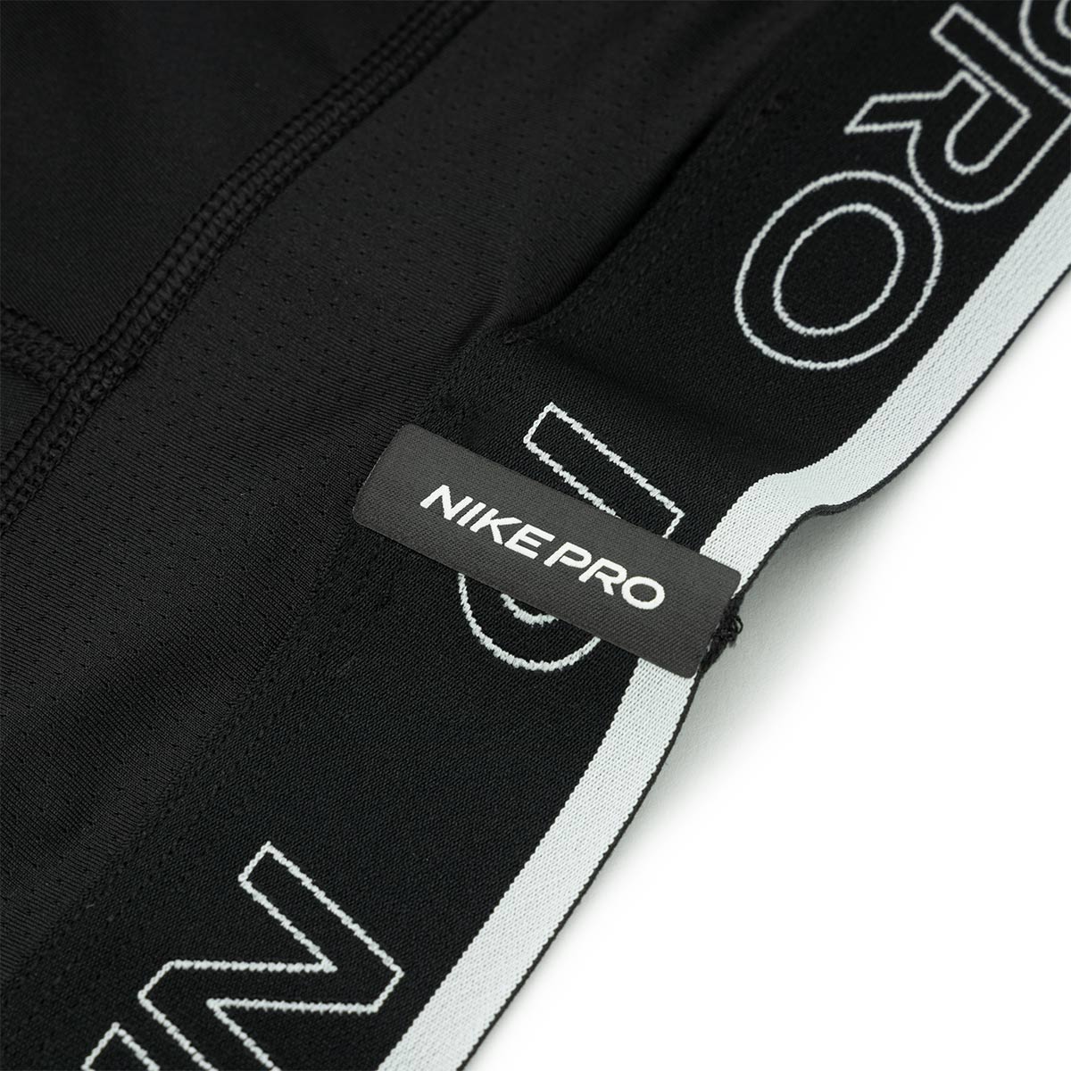 NIKE PRO DRI FIT TIGHT - BLACK/WHITE
