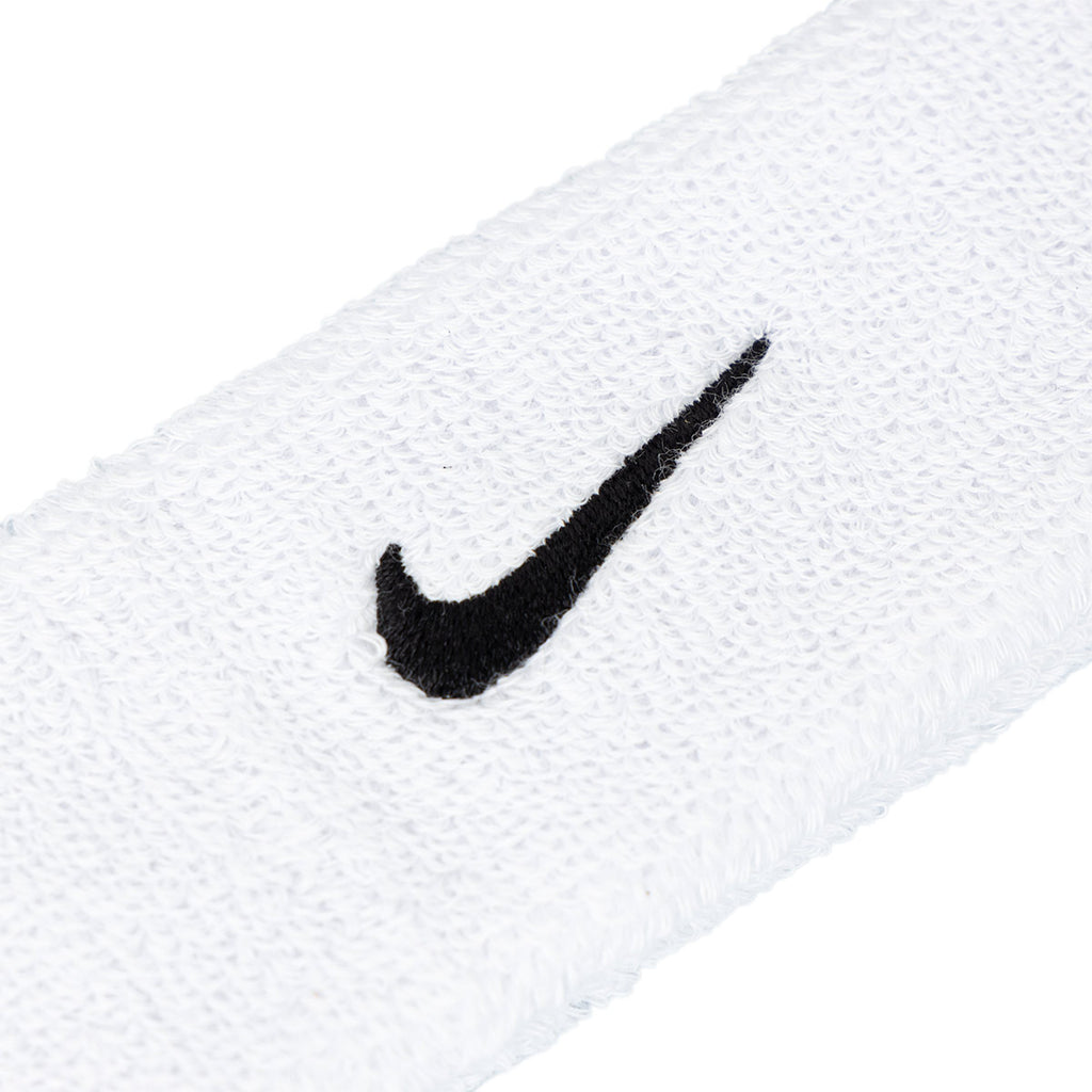Nike Swoosh Classic Headband White Black
