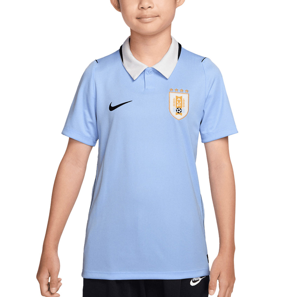 NIKE URUGUAY 2026 HOME KIDS JERSEY - ROYAL TINT/OBSIDIAN