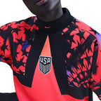 NIKE USA GOALKEEPER LONG SLEEVE SHIRT - BLACK/BRIGHT CRIMSON/BRIGHT CRIMSON