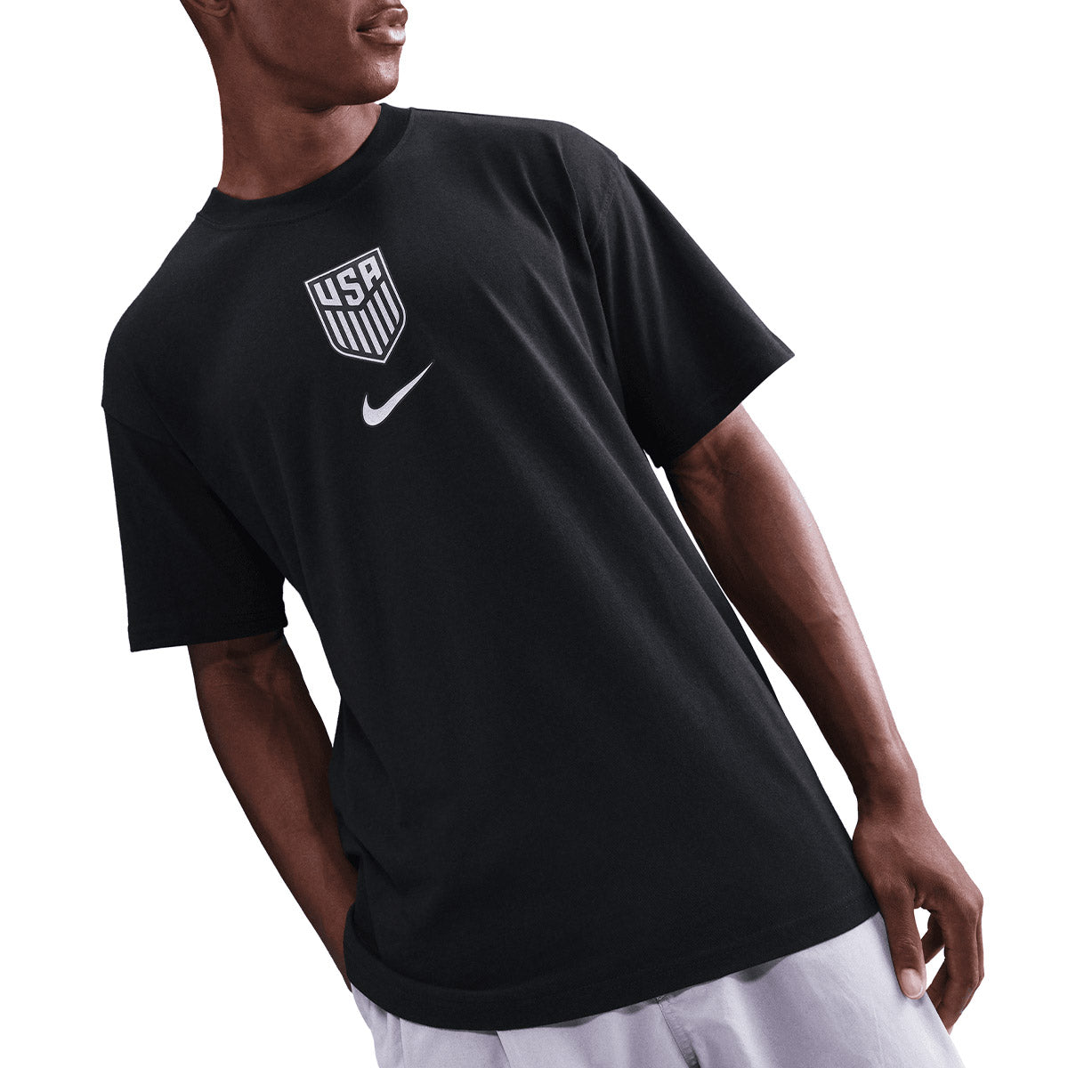 NIKE USA PREMIUM GOALKEEPER TEE - BLACK