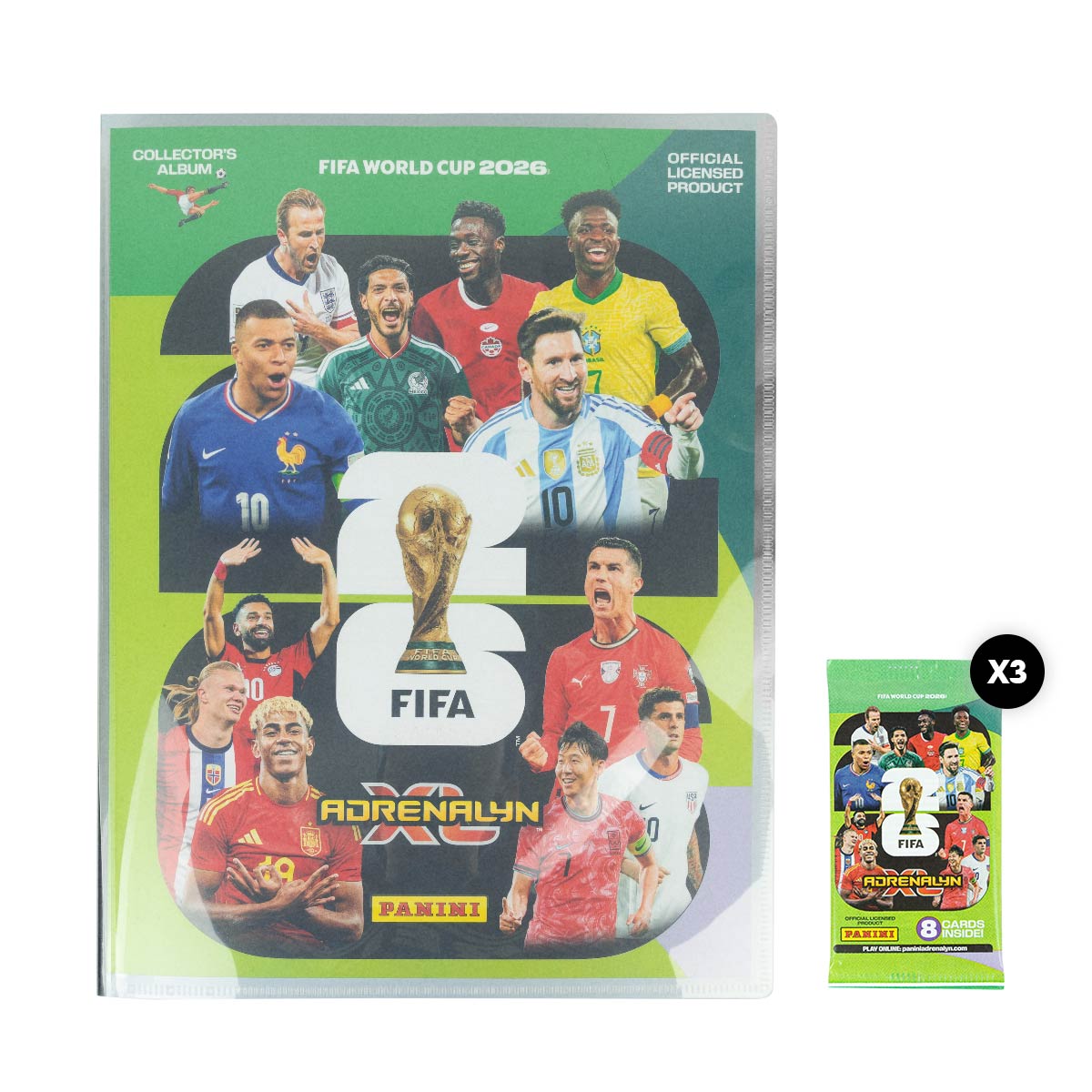 PANINI ADRENALYN XL FIFA WORLD CUP 2026 CARD STARTER PACK