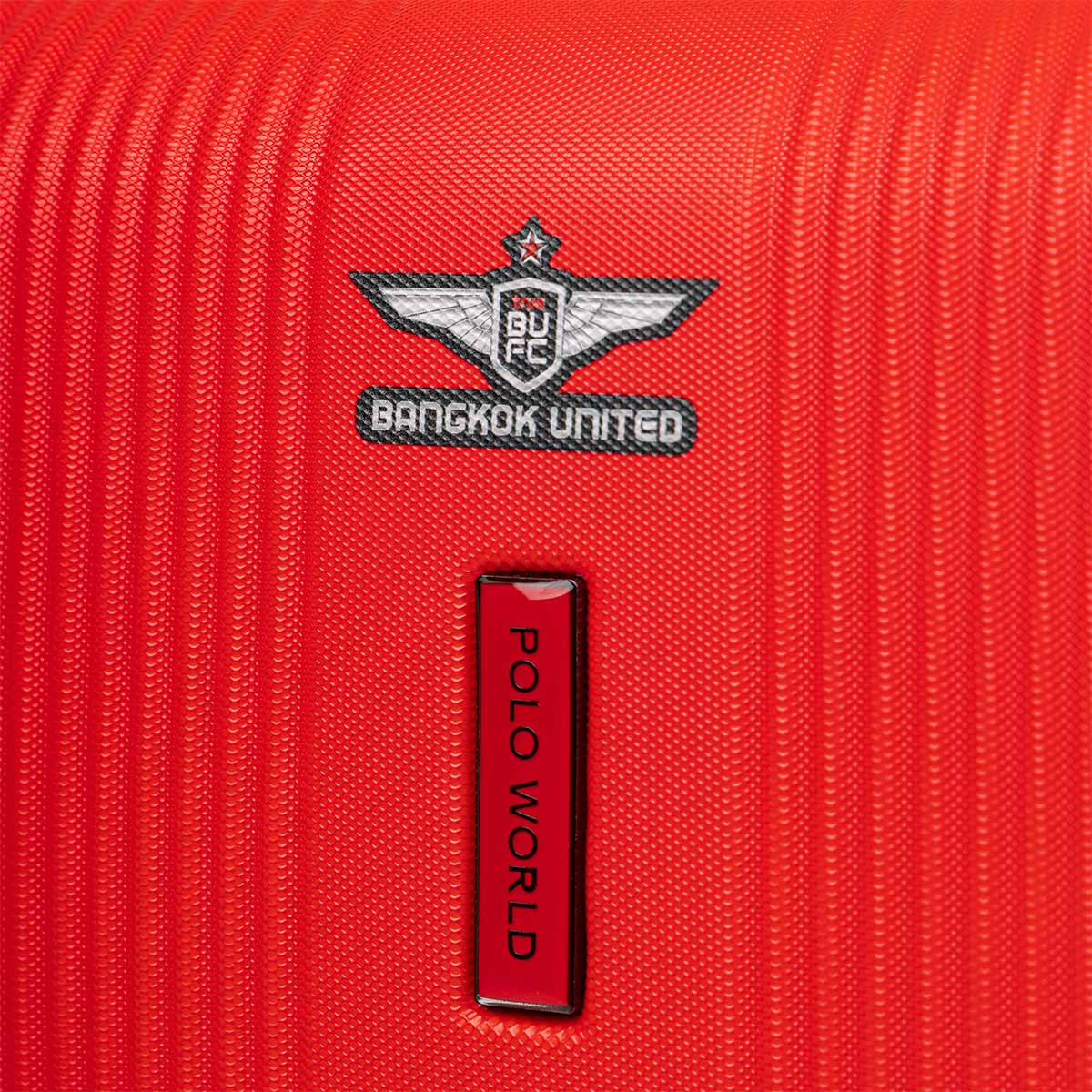 POLO WORLD TRUE BANGKOK UNITED LUGGAGE - RED