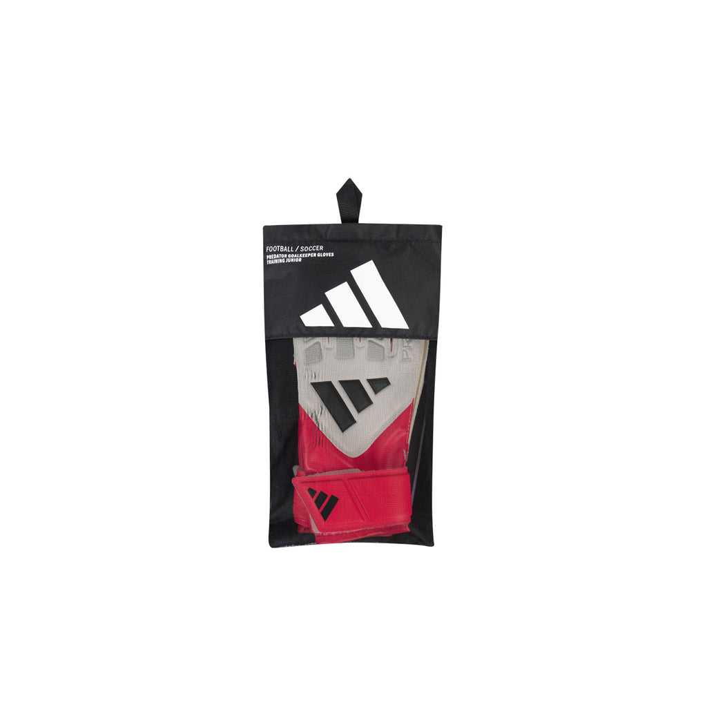 ADIDAS PREDATOR TRAINING GLOVES J - LUCID RED/ZERO MET/BLACK