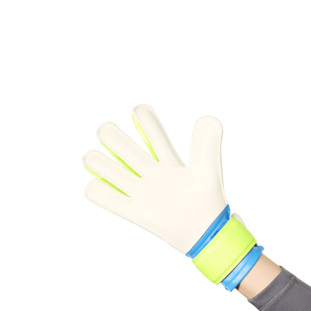 ADIDAS PREDATOR TRAINING GLOVES J - RAY BLUE/CRYSTAL SKY/SOLAR YELLOW