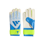 ADIDAS PREDATOR TRAINING GLOVES J - RAY BLUE/CRYSTAL SKY/SOLAR YELLOW