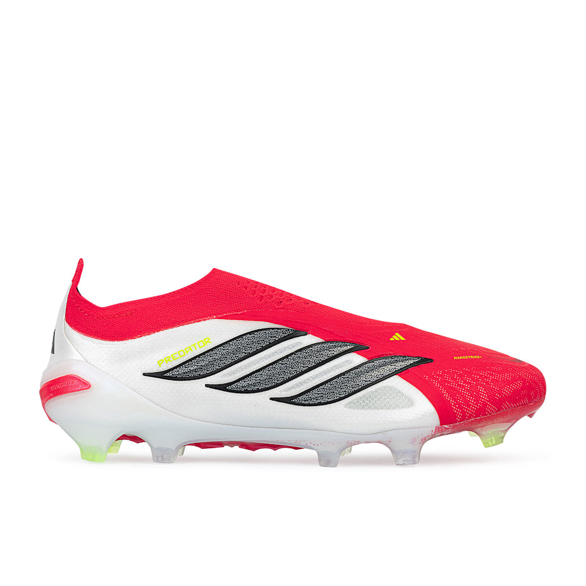 ADIDAS PREDATOR ELITE LACELESS FG - LUCID RED/CORE BLACK/FTWR WHITE
