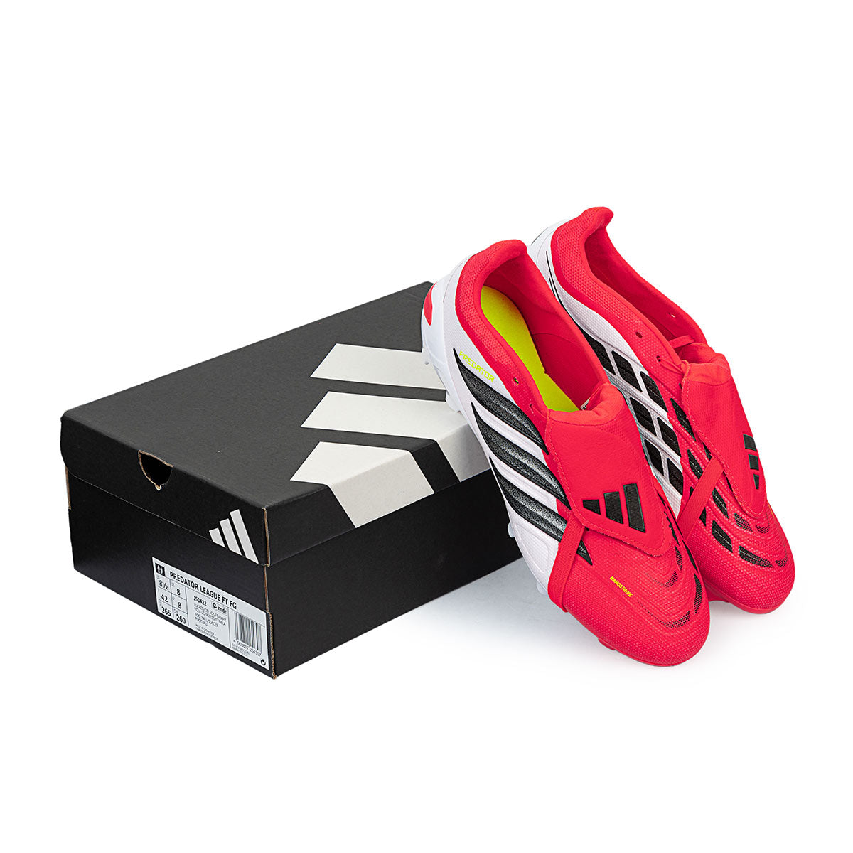 ADIDAS PREDATOR LEAGUE FT FG - LUCID RED/CORE BLACK/FTWR WHITE